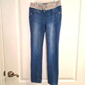 Vanilla Star Girls Jeggings Denim Look Elastic Waist